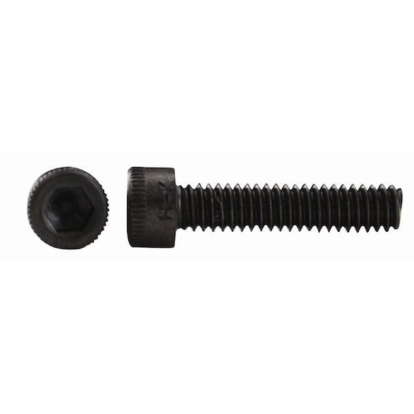 Holo-Krome 3/8"-24 Socket Head Cap Screw, Black Alloy Steel, 4 in Length 77504